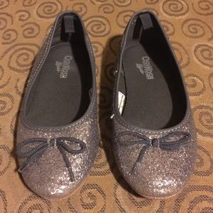 Blue sparkle dress shoes